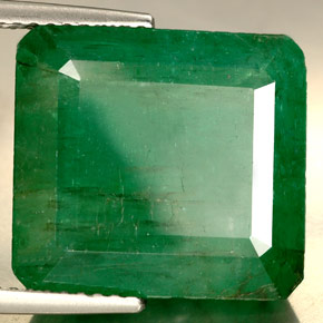Esmeralda Verde Natural 13.71ct, Corte Esmeralda, SI-I1