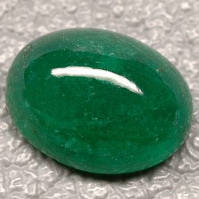 Esmeralda verde natural 2,50ct, transparente, transparente/translúcido