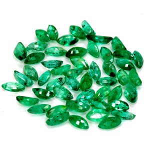 Pedras preciosas de Esmeralda Verde natural de  ct, Marquesa, SI