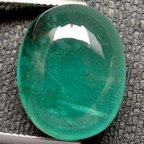 Esmeralda verde natural 17,44ct, transparente, transparente/translúcido