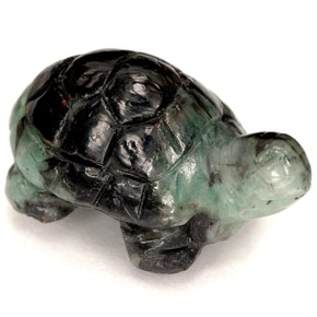 Esmeralda verde natural 12,91ct, forma extravagante, opaco