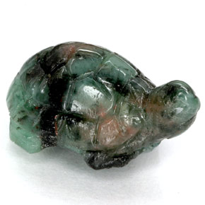 Esmeralda verde natural 6,06ct, forma extravagante, opaco