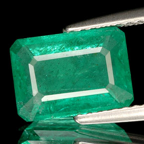 Esmeralda Verde Natural 2.05ct, Corte Esmeralda, SI-I1