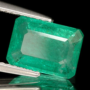 Esmeralda Verde Natural 2.05ct, Corte Esmeralda, SI-I1