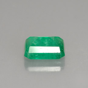 Esmeralda verde natural 1,48ct, corte esmeralda, I1