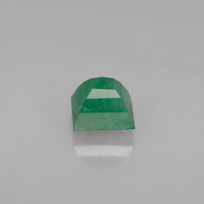 Esmeralda verde natural 0,71ct, quadrado, I1
