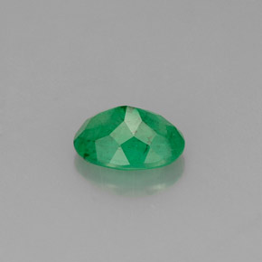 Esmeralda verde natural 0,76ct, corte oval, SI-I1