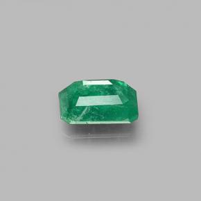Esmeralda verde natural 0,71ct, corte esmeralda, I1