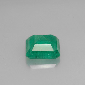 Esmeralda verde natural 0,97ct, corte esmeralda, SI-I1