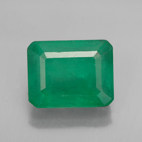 Esmeralda Verde Natural 3.75ct, Corte Esmeralda, SI-I1