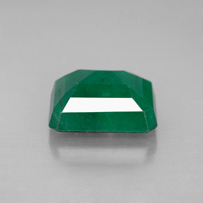 Esmeralda verde natural 4,16ct, corte esmeralda, SI-I1