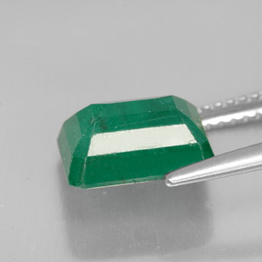 Esmeralda verde natural 2,98ct, corte esmeralda, SI-I1