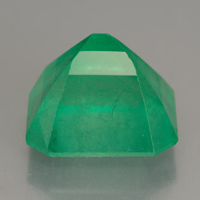 Esmeralda verde natural 14,03ct, corte esmeralda, SI
