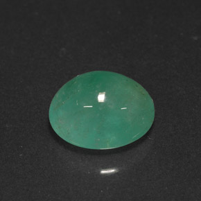 Esmeralda verde natural 2,02ct, corte oval, translúcido
