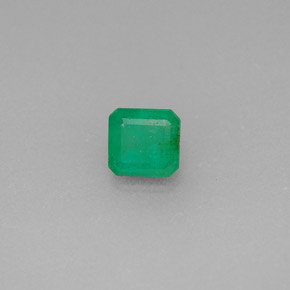 Esmeralda verde natural 0,48ct, corte esmeralda, SI-I1