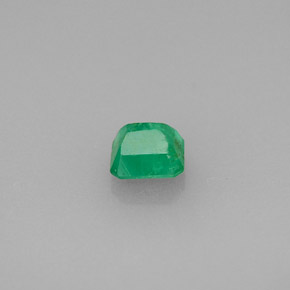 Esmeralda verde natural 0,48ct, corte esmeralda, SI-I1