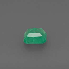 Esmeralda verde natural 0,57ct, corte esmeralda, SI-I1