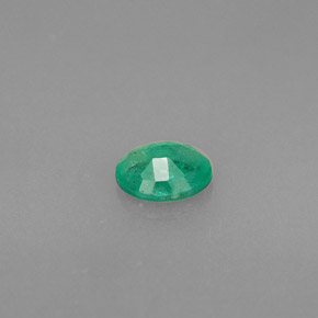Esmeralda verde natural 0,32ct, corte oval, SI