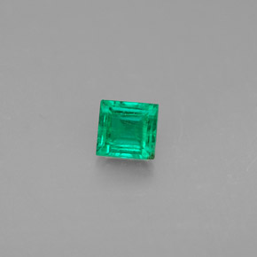 Esmeralda Verde Natural 0.28ct, Quadrado, VS