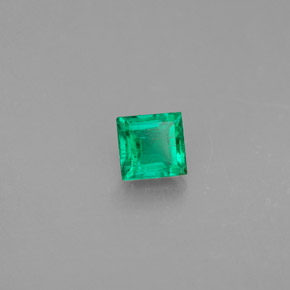 Esmeralda Verde Natural 0.28ct, Quadrado, VS