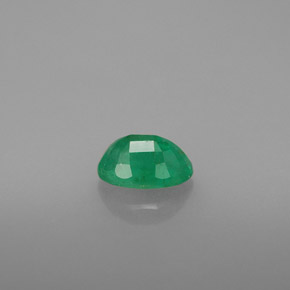 Esmeralda verde natural 0,48ct, corte oval, SI-I1
