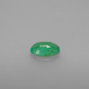 Esmeralda verde natural 0,42ct, corte oval, SI-I1