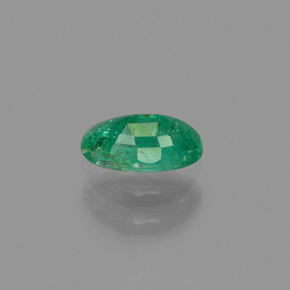 Esmeralda verde natural 0,43ct, corte oval, SI-I1