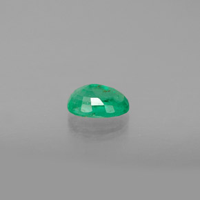 Esmeralda verde natural 0,47ct, corte oval, SI