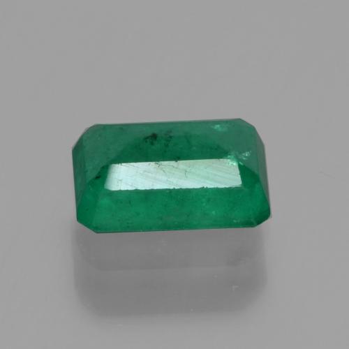 Esmeralda verde natural 0,57ct, corte esmeralda, SI-I1