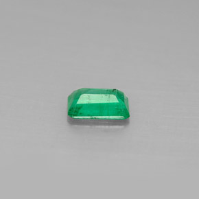 Esmeralda verde natural 0,41ct, corte esmeralda, SI