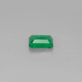Esmeralda verde natural 0,46ct, corte esmeralda, SI-I1