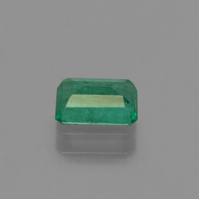 Esmeralda verde natural 0,53ct, corte esmeralda, SI-I1
