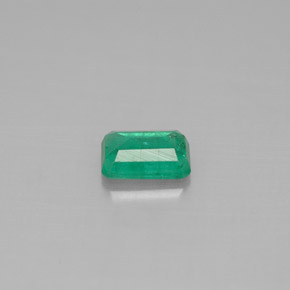 Esmeralda verde natural 0,54ct, corte esmeralda, SI-I1