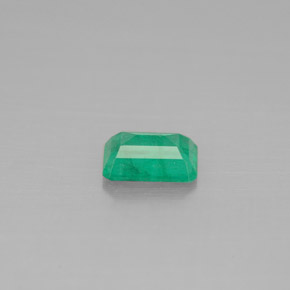 Esmeralda verde natural 0,47ct, corte esmeralda, SI-I1