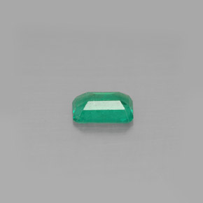 Esmeralda verde natural 0,37ct, corte esmeralda, SI