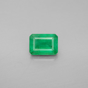 Esmeralda verde natural 0,99ct, corte esmeralda, VS-SI