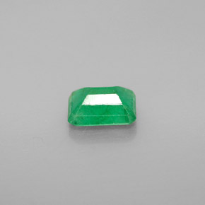 Esmeralda verde natural 0,99ct, corte esmeralda, VS-SI
