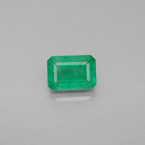 Esmeralda verde natural 1,08ct, corte esmeralda, VS-SI