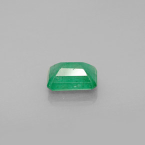 Esmeralda verde natural 1,08ct, corte esmeralda, VS-SI