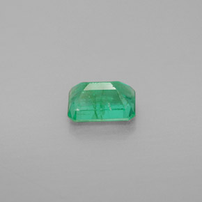 Esmeralda verde natural 1,03ct, corte esmeralda, SI