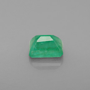 Esmeralda verde natural 1,13ct, corte esmeralda, SI