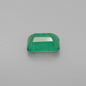 Esmeralda verde natural 1,03ct, corte esmeralda, SI
