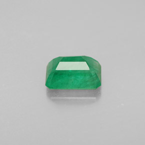 Esmeralda verde natural 1,01ct, corte esmeralda, VS-SI