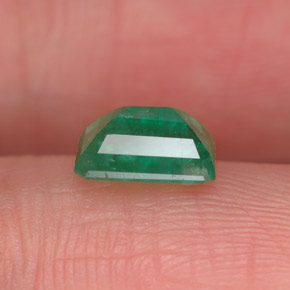Esmeralda verde natural 0,91ct, corte esmeralda, SI-I1
