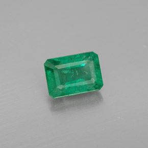 Esmeralda verde natural 1,13ct, corte esmeralda, VS-SI