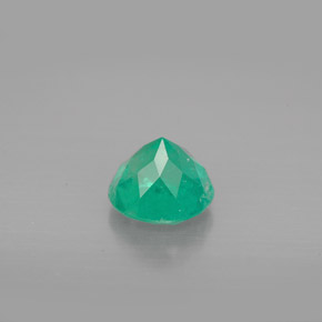 Esmeralda verde natural 1,16ct, corte redondo, VS-SI