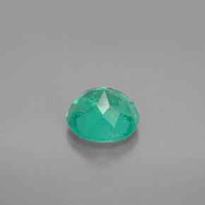 Esmeralda verde natural 1,74ct, corte redondo, VS-SI