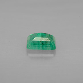 Esmeralda verde natural 0,61ct, corte esmeralda, VS-SI