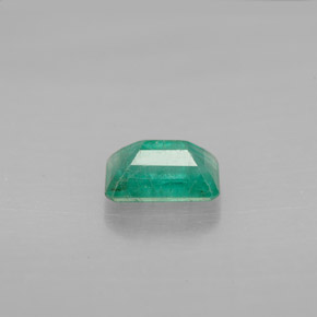 Esmeralda verde natural 0,58ct, corte esmeralda, VS-SI