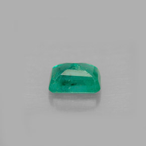 Esmeralda verde natural 0,66ct, corte esmeralda, VS-SI
